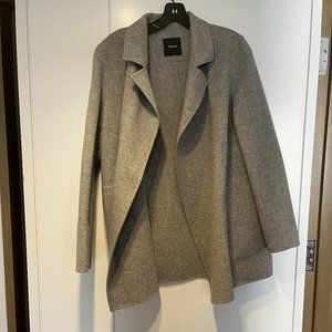 Theory Clairene Gray Coat L